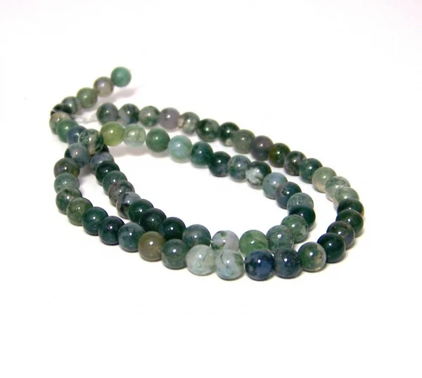 2017 Горячая Распродажа Специальное предложение зеленый оникс Агаты бусины 6 мм