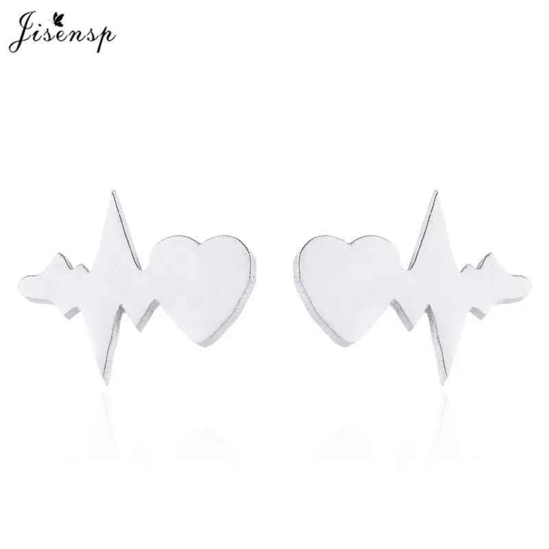Jisensp подвеска в форме сердца из нержавеющей стали Ожерелье Bijoux Femme Модный женский