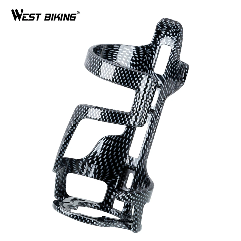 

WEST BIKING ABS + клетка для бутылки с водой из углеродного волокна для велосипеда, ультралегкий держатель для бутылки для горного велосипеда, доро...