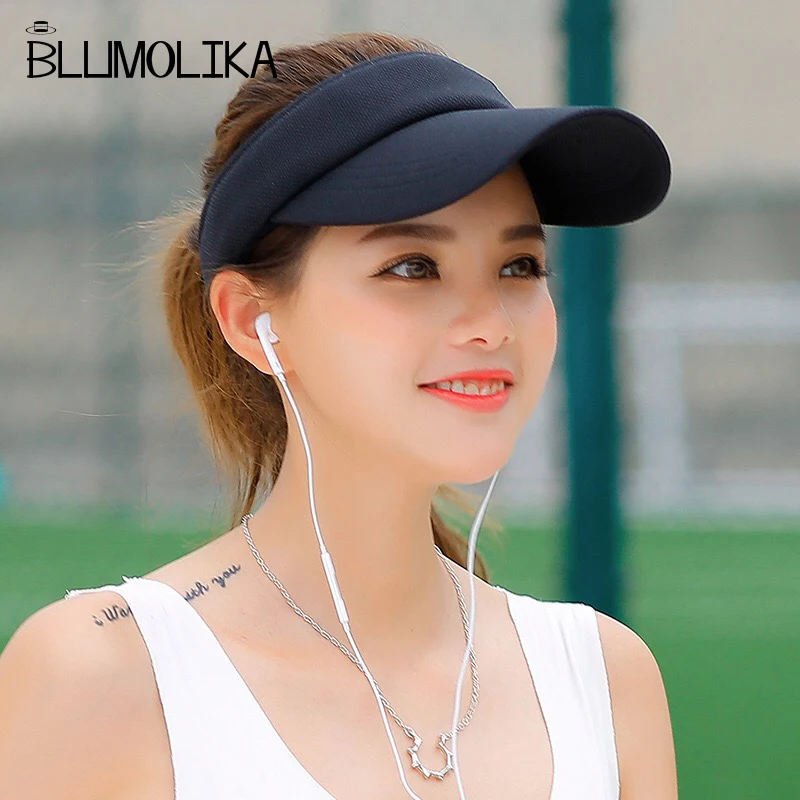 Длинные козырьки для девочек теннисные кепки черный розовый белый цвет