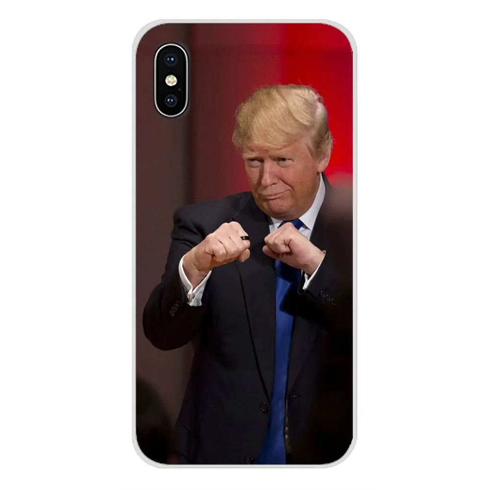 Аксессуары чехлы для телефонов Дональд Трамп тупое лицо Samsung Galaxy J1 J2 J3 J4 J5 J6 J7 J8 Plus