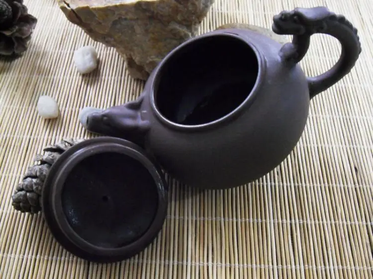 Китайский чайный набор KungFu старый чайник из фиолетовой глины Подлинная чашка