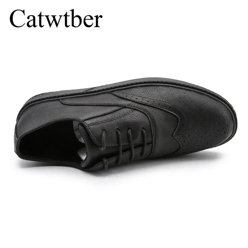Catwtber бренд 2018 Демисезонный Для мужчин кроссовки без застежки повседневная обувь