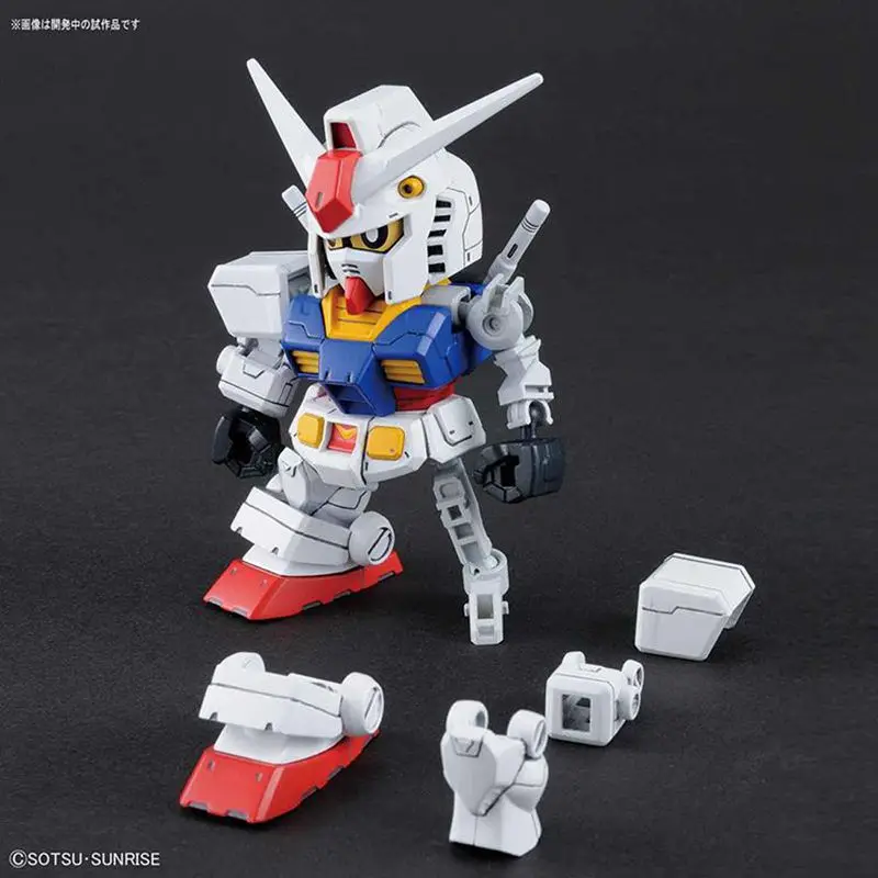 WSTXBD оригинальная модель BANDAI SDCS из ПВХ для детей с изображением героя Gundam 01