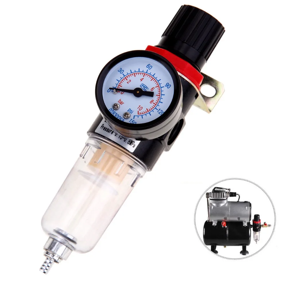 1/4 &quotсжатый воздушный фильтр водоотделитель редуктор давления fcompressor
