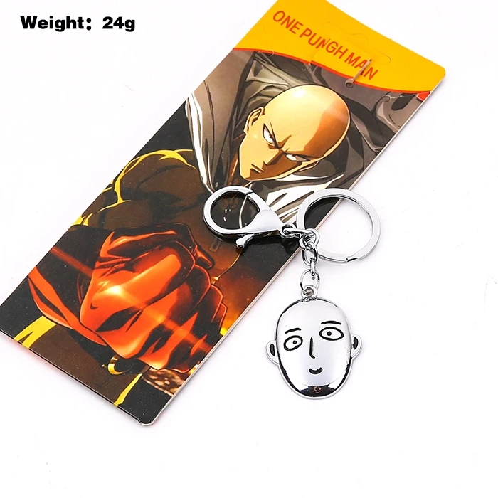 ONE PUNCH MAN Цепочки и ожерелья брелок Сайтама игрушки фигурная фигурка кукла