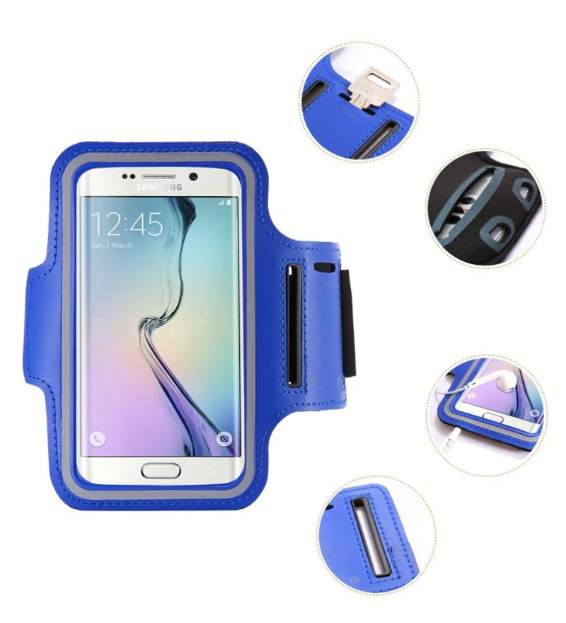 Водонепроницаемый спортивный нарукавник для samsung Galaxy S7 S6 S5 S4 S3 бег трусцой кожух