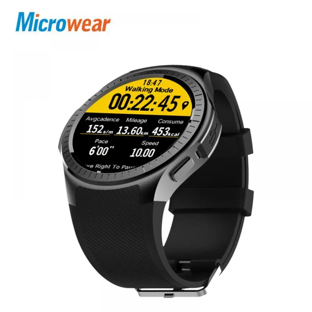 L1 спортивные smart watch для Android ios MTK2503 сердечный ритм 2G Wi Fi Bluetooth звонок 0 2 M камеры TF