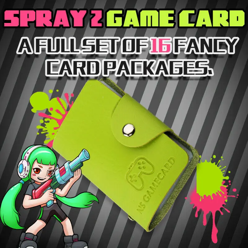 16 полноразмерных игровых карт NFC Tag Marina Splatoon 2 Lnkling для amxxbo Switch/Wii U|Карты контроля