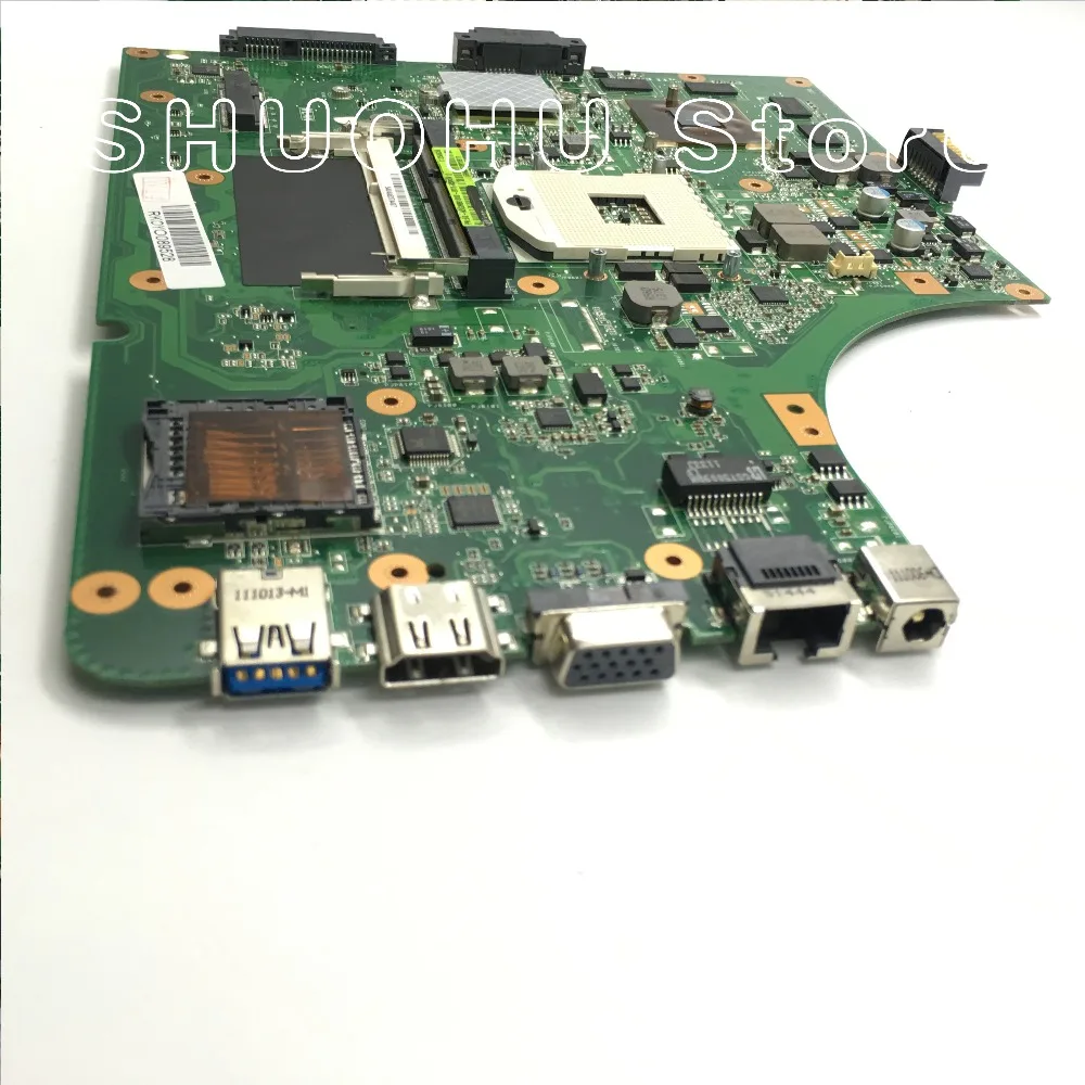 KEFU K53SC HM65 для ASUS K53S A53S A53SJ X53S P53SJ K53SV K53SM GT540/2 ГБ, может использоваться как ноутбук материнская плата протестированная работа оригинальная материнская плата