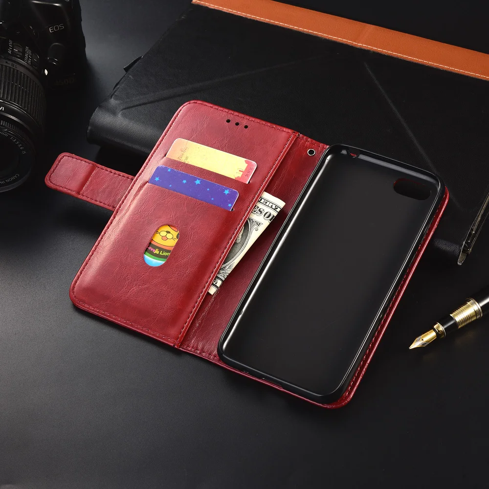 Кожаный чехол-кошелек для huawei Honor 7A 7 A 5,45 '', DUA-L22 чехол из мягкого ТПУ с карманом для карт