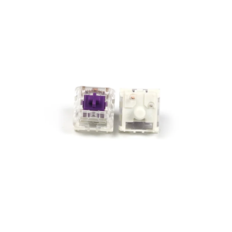 Pro Purple Kailh speed, золотые, серебряные, медные, бронзовые, розовые, Pro, фиолетовые, зеленые MX SMD 3 Pin RGB переключатели для механической игровой клавиатуры с подсветкой - Цвет: Pro Purple
