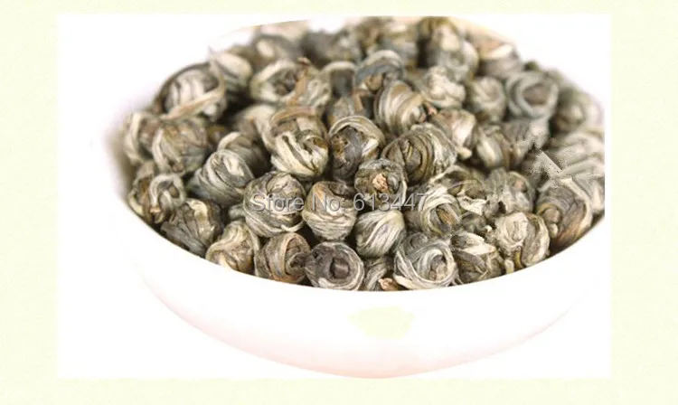 250 gJasmine жемчуг дракона чай Шарики жасмина зеленый Китайский Бесплатная