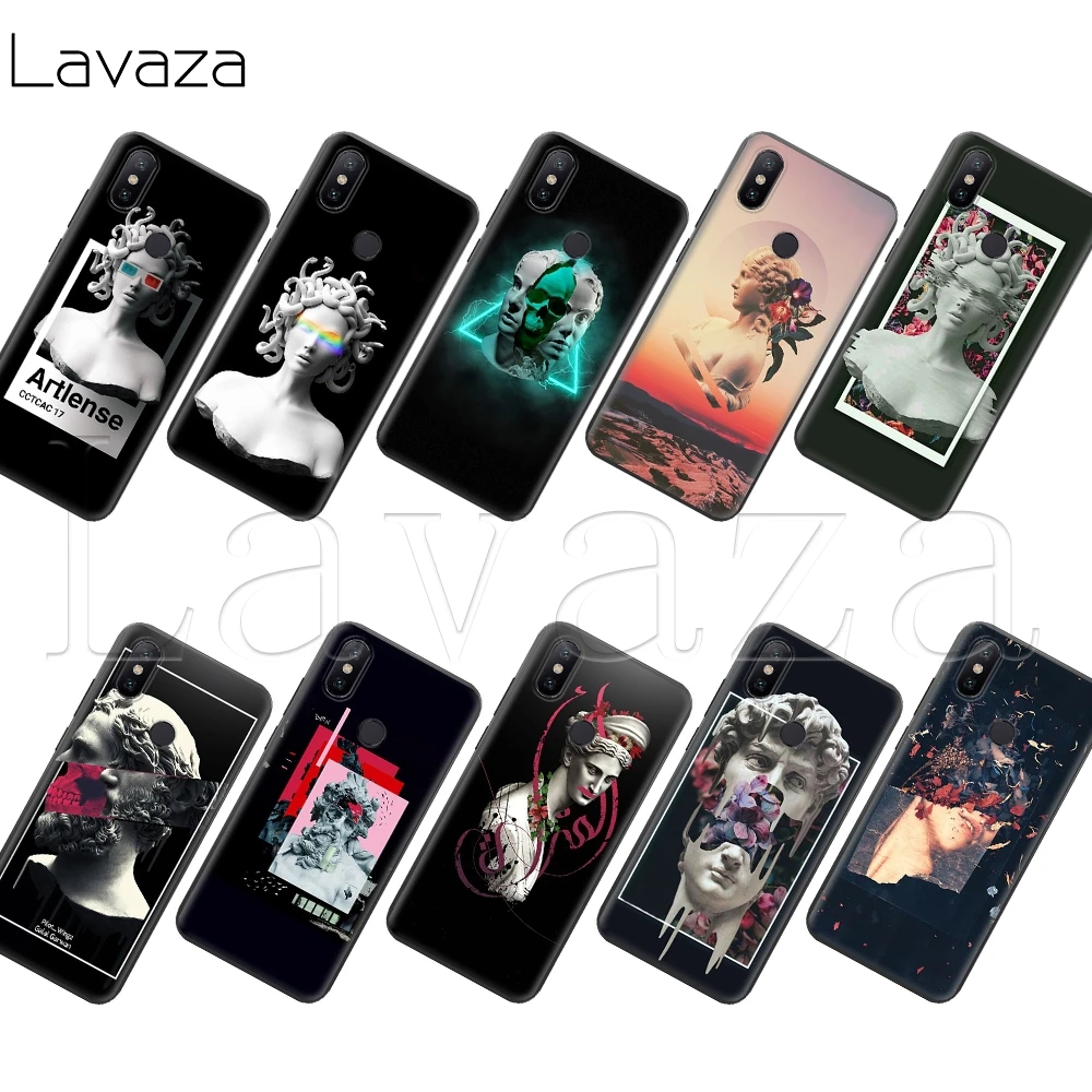 Чехол Medusa Vaporwave Glitch для Xiaomi MI Redmi Poco X2 K30 Note 8T 10 6 8 9 9se A1 A2 A3 MAX 3 Lite Pro Plus f1 | Мобильные