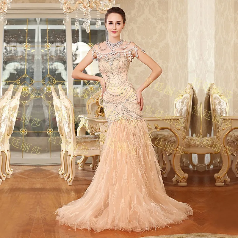 Новая роскошная Свадебная цепочка Хрустальная на плечо свадебные украшения свадебное ожерелье сексуальные