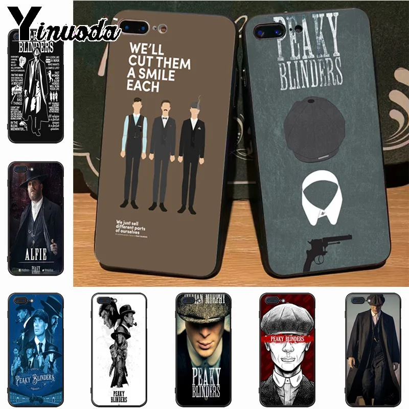 Yinuoda Tommy Shelby Peaky Blinders горячий принт крутые аксессуары для телефона чехол iPhone 7plus X 6