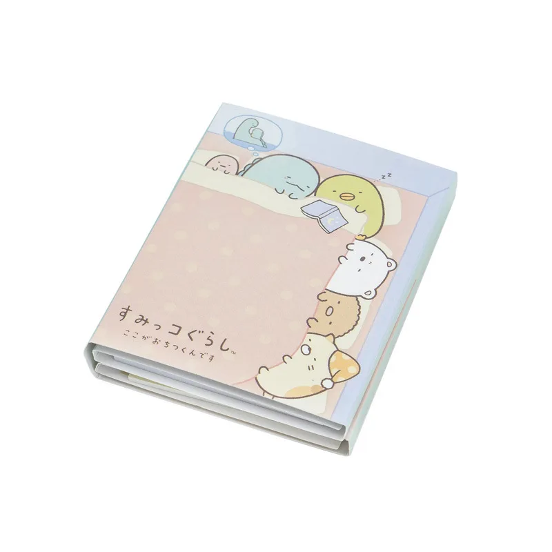 Милый мультфильм Sumikko guurashi 6 складной блокнот для заметок Kawaii N Times Sticky Notes memo закладки для блокнота подарочные канцелярские товары