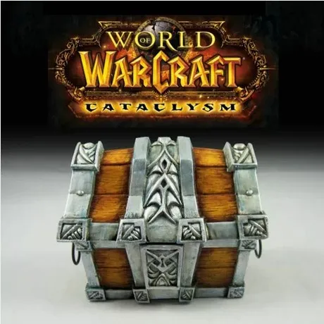 WOW Hearthstone чехол с изображением сломанного сокровищ ПВХ экшн фигурка