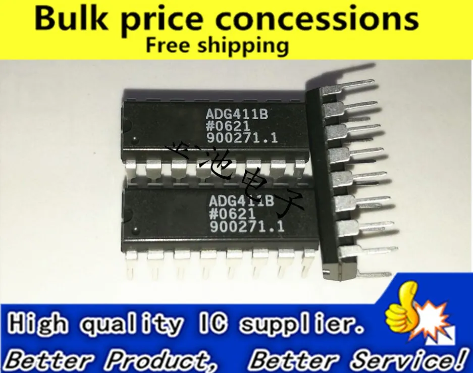 

Free shippin 5pcs/lot ADG411 ADG411B ADG411BN DIP16 IC