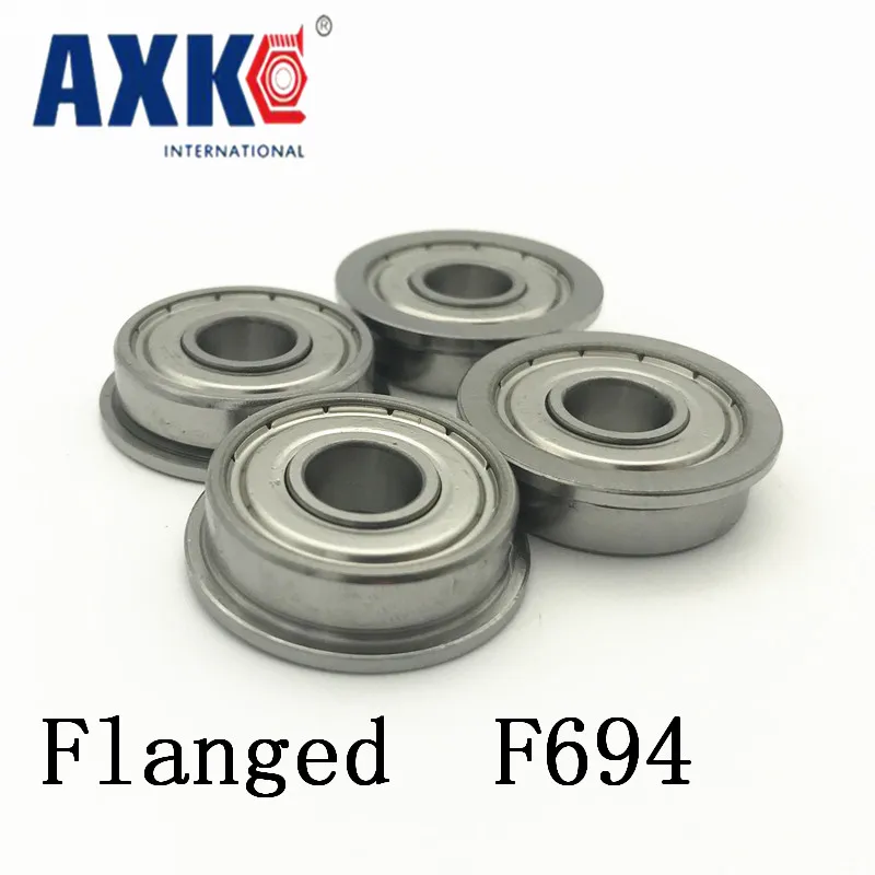 Фланцевый подшипник Axk F694zz фланцевый 4x11x4 мм F694 Z Abec 1 F619/4zz|bearing 4x11x4|bearing bearingbearing 10 |