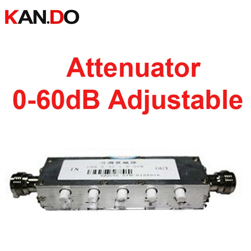 

Telecom Use 0-60db Adjustable Radio Frequency Attenuater N Connector DC-3G Attenuation Connecter RF Communication Attenuator