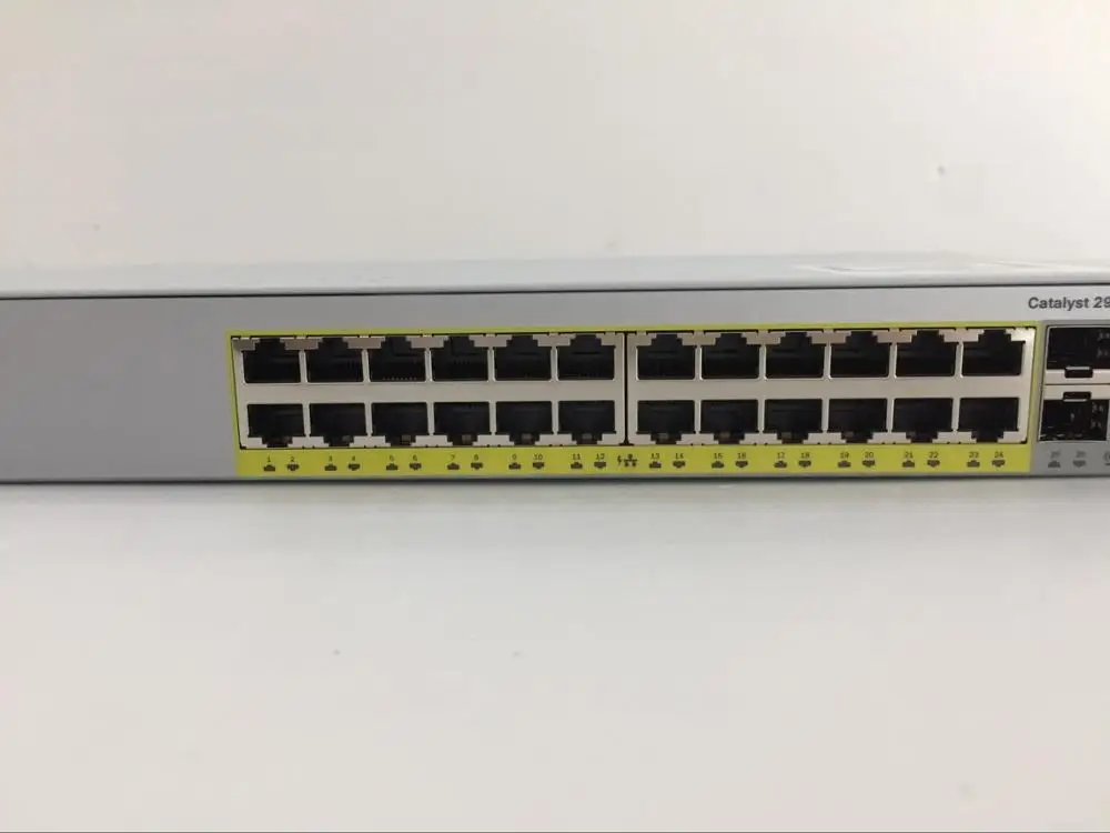 Фирменная Новинка WS-C2960L-24PS-LL 2960L 24 POE порта выключатель WS-C2960L-24PS-AP