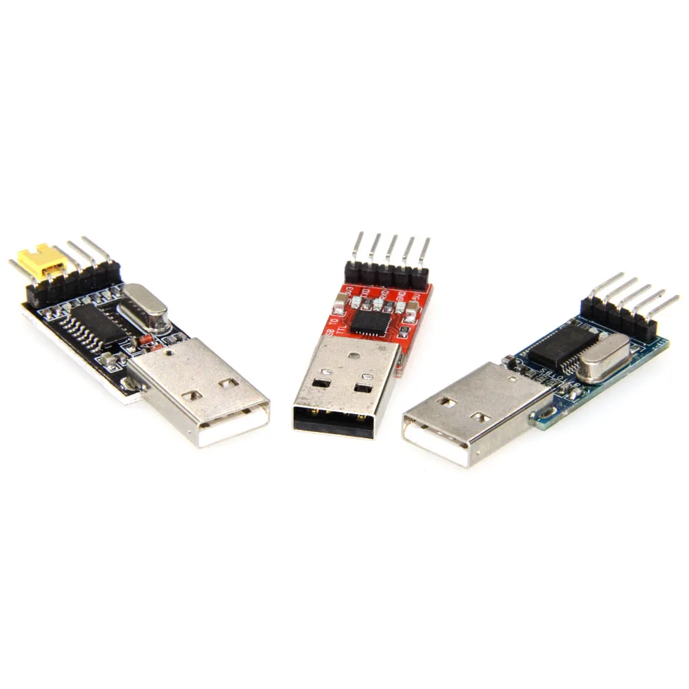 3 pzas/lote = 1 piezas PL2303 + CP2102 CH340 USB a ttl | Электроника