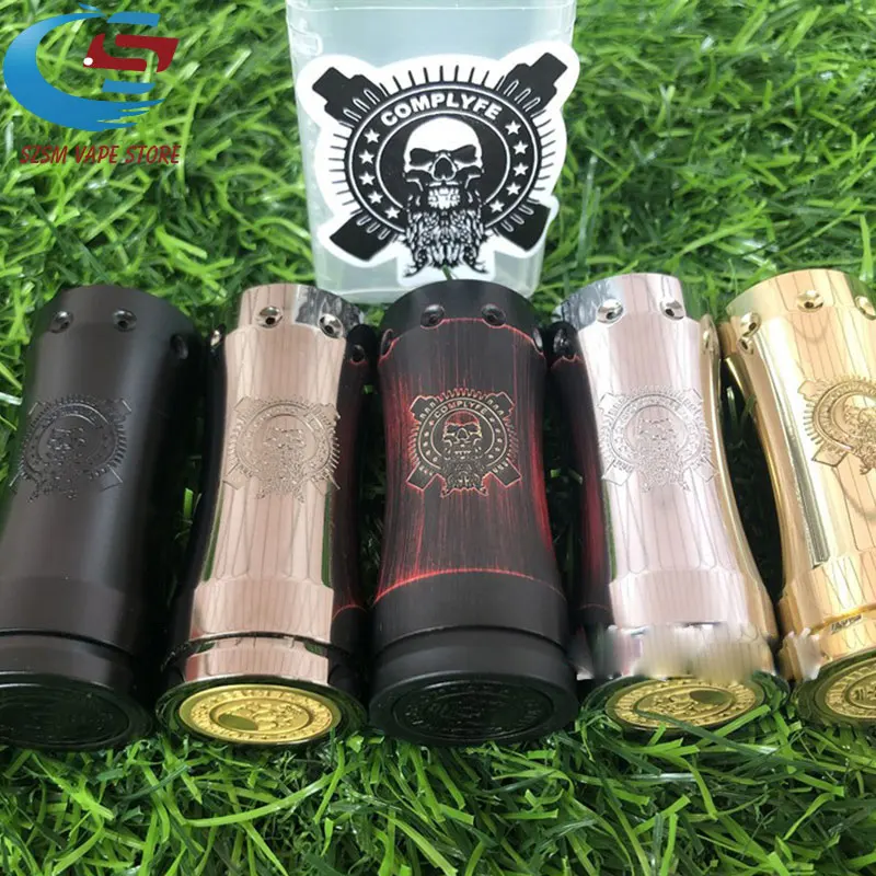Новейший контроллер AvidLyfe Complyfe мини механический мод 25 мм латунный вейп 18350 ручка