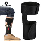 Скрытая кобура для ног на лодыжке для Glock 17 19 22 23 Ruger Lcp Sig 9 мм пистолет тактический Чехол черный цвет ELUANSHI