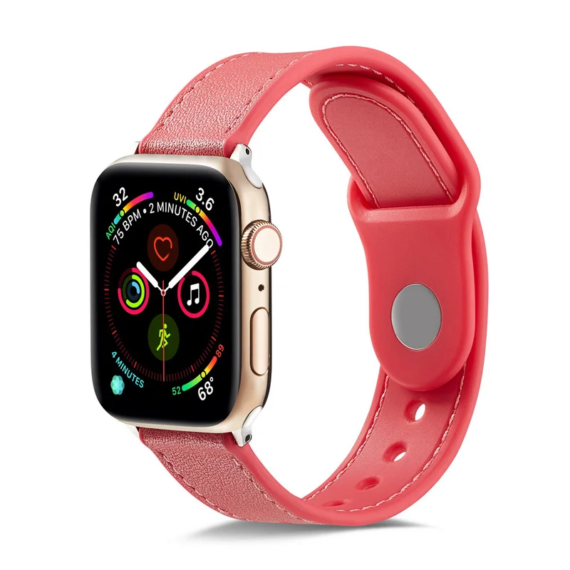 Аксессуары для часов цветной спортивный ремешок Apple Watch Series 1 2 3 4 38 мм 42 ремешки
