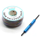 8 цветов оберточный провод AWG30, кабель OK Line PCB Flying Jumper, провод электрический провод + WSU Проводная лента, инструмент для обертывания