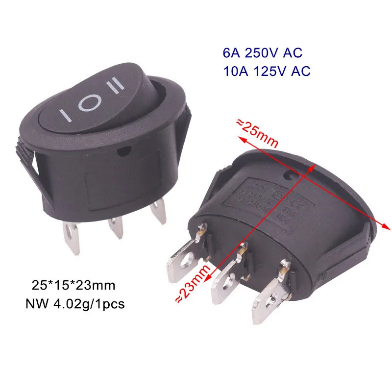 Переключатель 50 шт. кулисный переключатель 110-250VAC 3A-25A сенсорный переключатель аксессуары 20 моделей смотрите на выбор изображения тщательно