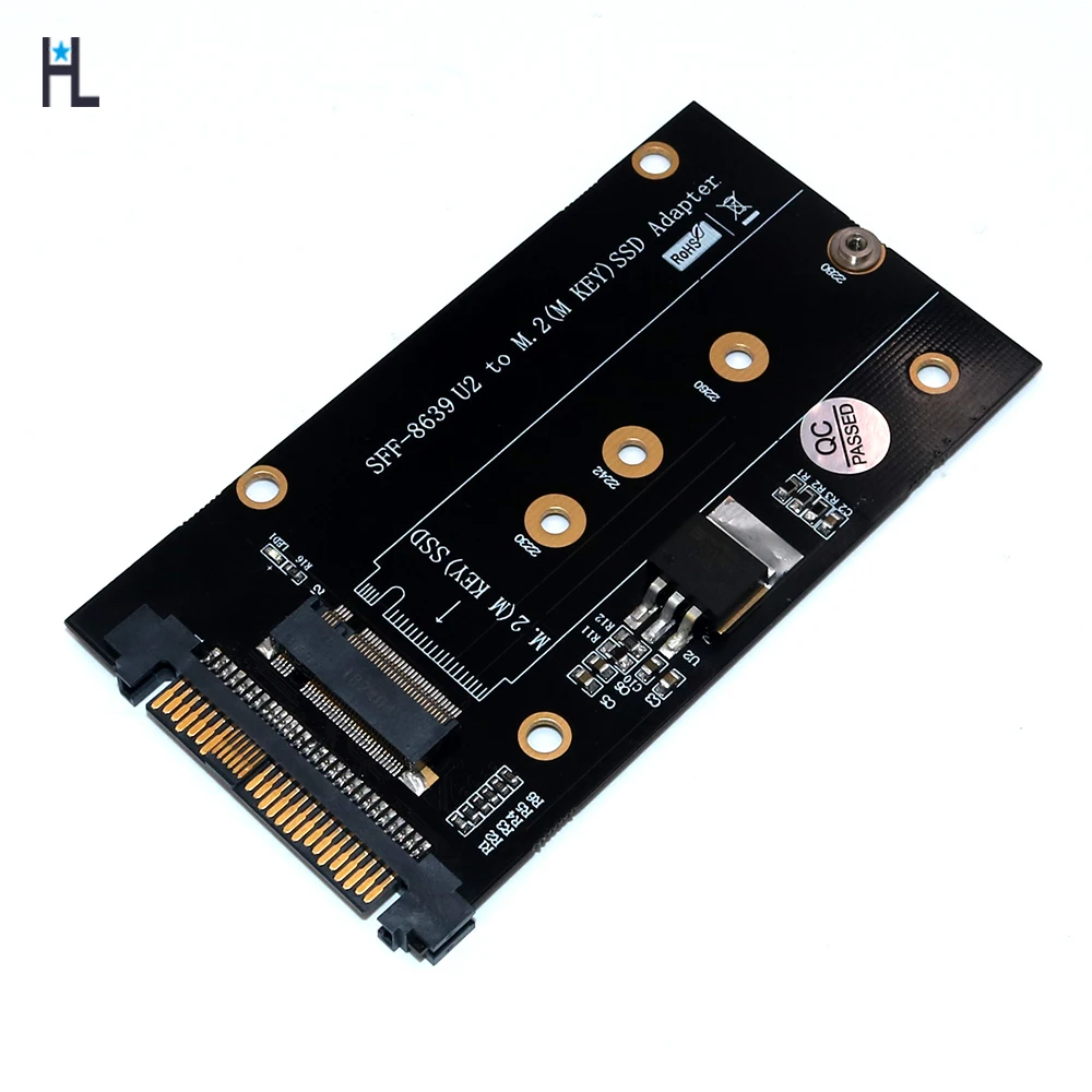 Обновленная версия M.2 NGFF key M SSD для стандартного адаптера U.2|Платы расширения| |