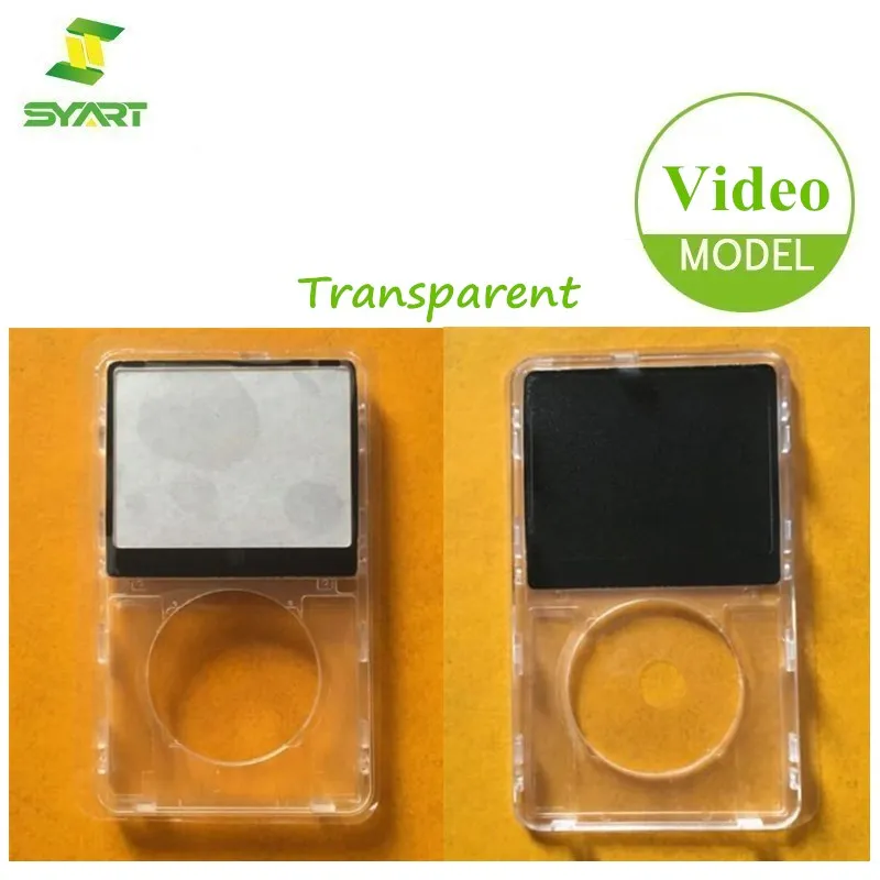 Для iPod Video iPod Классический передний корпус Чехол прозрачный чехол прозрачный пластиковый корпус для iPod 5th Gen Video для iPad Classic
