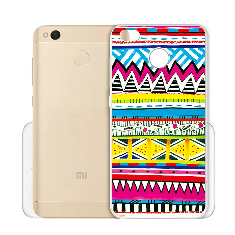 ТПУ прозрачный чехол для телефона mi 6 5 5S note3 красный note4x 4x3 S 4a 5a note5a Coloful мягкий