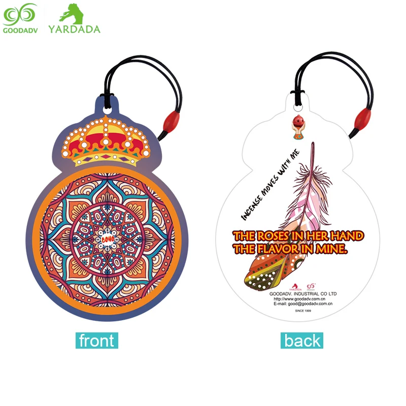 4pcs Bohemian style lavanda car perfume pendant smell flavors accessories voiture parfum maison support customization |