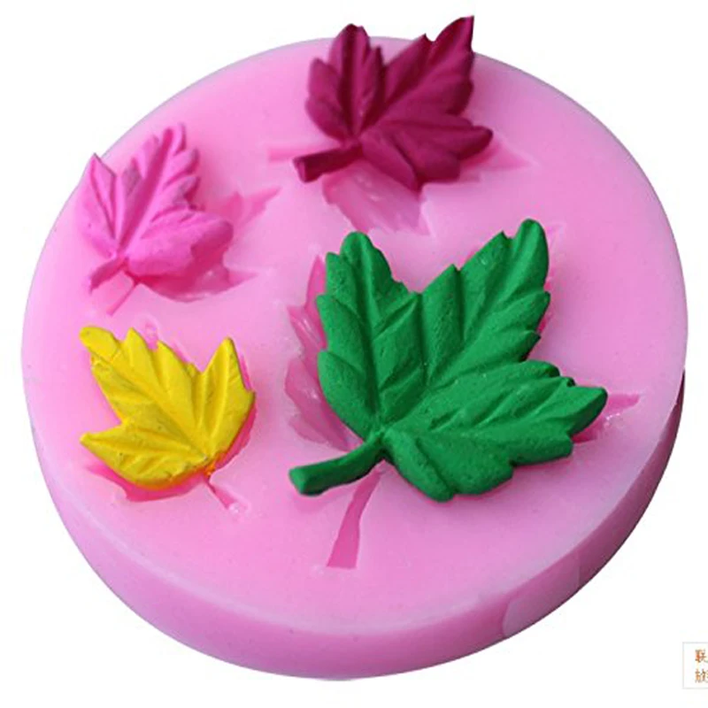 Форма кленового листа 3D силиконовая форма искусственные формы кухонная посуда