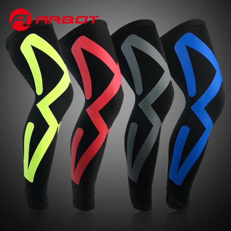 1 шт. компрессионные наколенники Arbot для мужчин и женщин велосипедные гетры бега