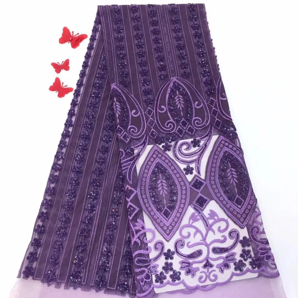 Африканская кружевная ткань 2018 нигерийские кружева с вышивкой для невесты