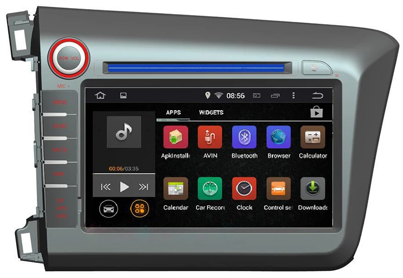 Автомобильный DVD плеер на основе Android с 8 &quotэкраном GPS Wi Fi Canbus аудио радио стерео