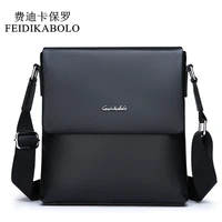 feidikabolo cow genuine leather messenger bag mens shoulder bag small casual flap male man crossbody bags for men leather bags