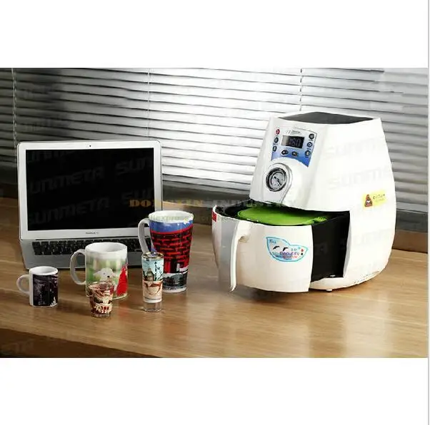 Бесплатная доставка 3D Мини Многофункциональная сублимационная машина для