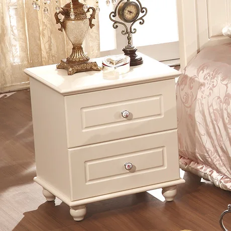 Тумбочки для спальни мебель дома тумбочки из массива дерева с двумя ящиками