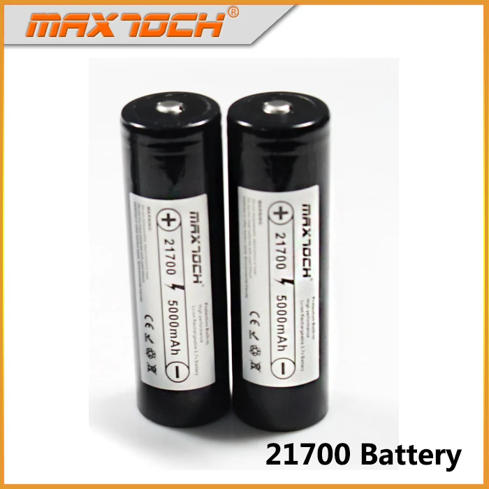 MAXTOCH 21700 Battery 5000mAh Protected Cell One Pair Protection 2pcs |