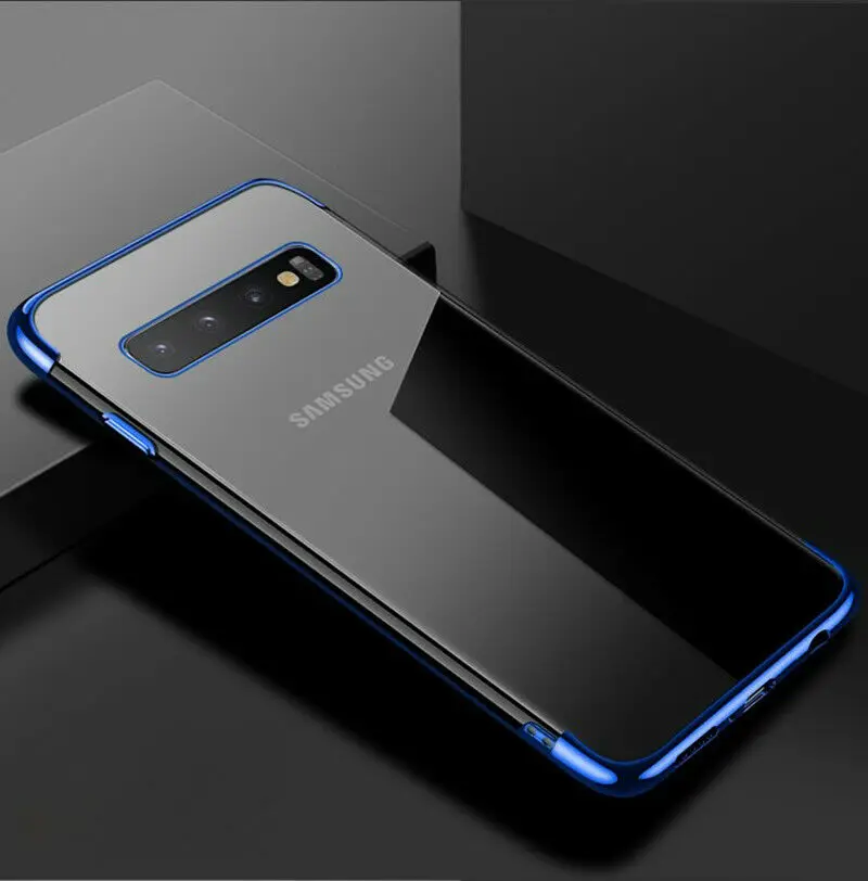 Чехол для Samsung Galaxy A80 A90 A50 A30 A20 A10 A70 A40 M10 M20 M30 A 50 Роскошный прозрачный ТПУ силиконовый чехол для телефона