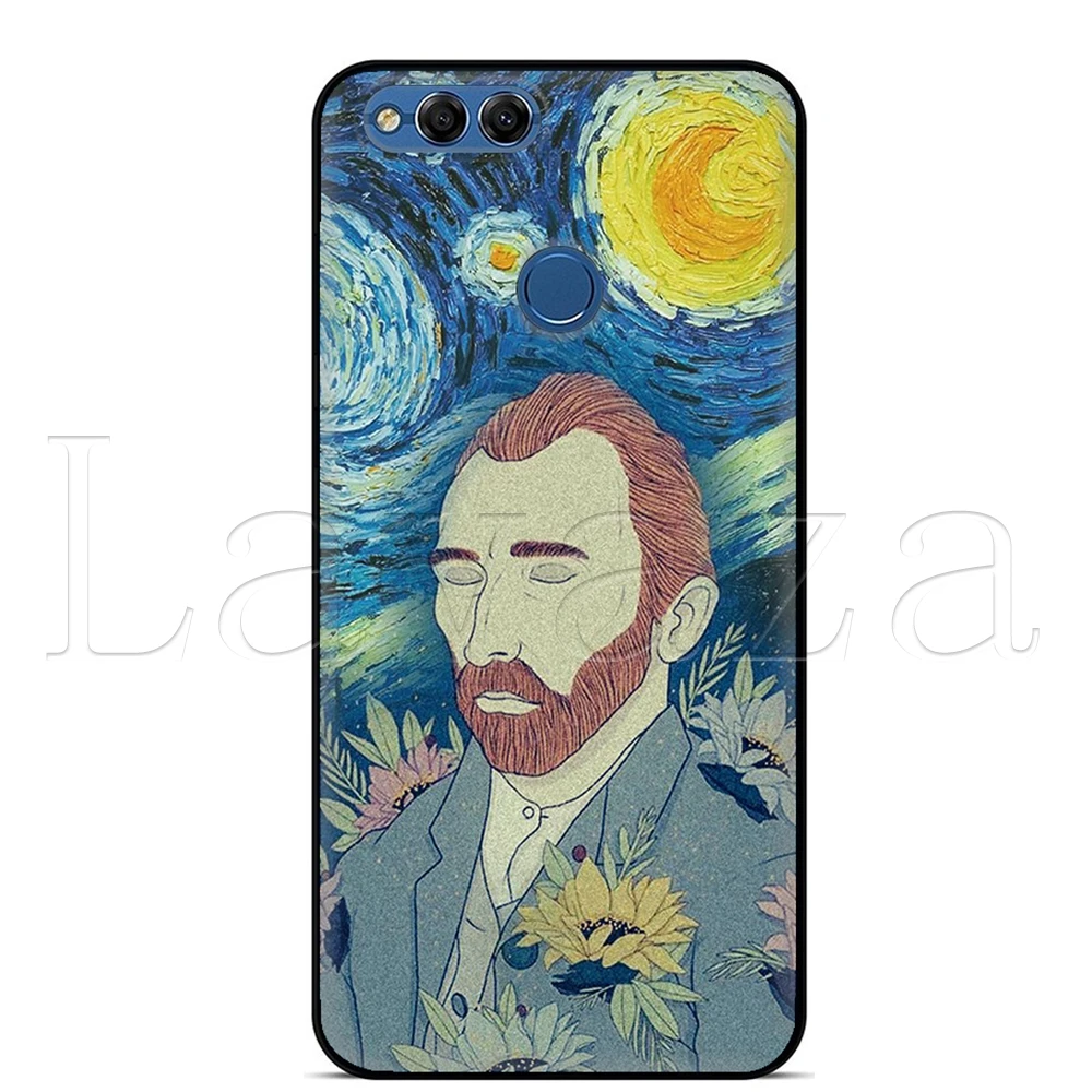 10 Тонкий чехол Lavaza Ван Гог Звездная ночь для huawei P8 P9 P10 P20 P30 Y6 Y7 Y9 Lite Pro P Smart Nova 2i 3i Mini - Цвет: 10