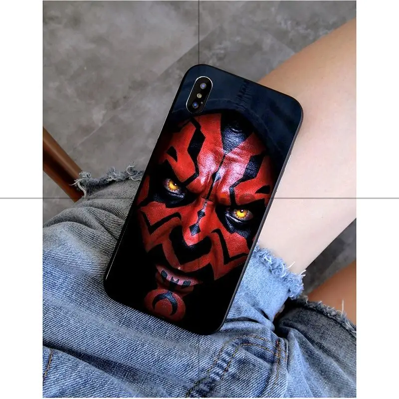 Babaite Darth vader star wars умный чехол черный мягкий чехол для iPhone X XS MAX 6 6s 7 7 plus 8 8 Plus 5 5S SE XR