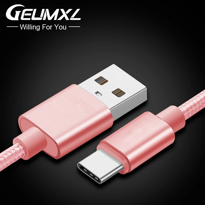 Кабель USB Type C 3 фута/1 м нейлоновый металлический кабель для синхронизации данных