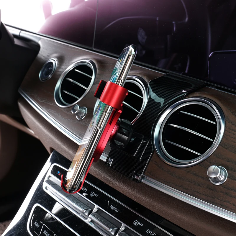 Для Mercedes-Benz E-Class W213 держатель на вентиляционное отверстие автомобиля держатель телефона для мобильного телефона стабильная подставка для смартфона