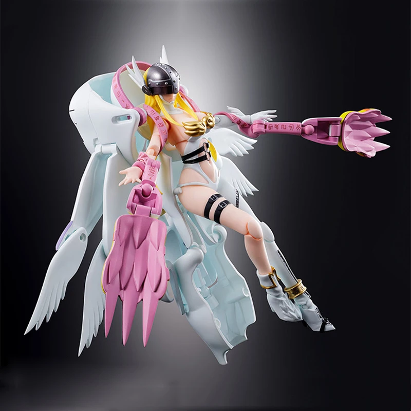 Оригинальная фигурка BANDAI Digimon monster Tailmon Hyperevolution Angewomon модификация деформируемая